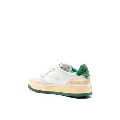 Autry White Leather Low Top Sneakers 1728,75611013280,Autry,EU35/US5,EU36/US6,EU41/US11,Low Tops - Sneakers - Shoes,New with tags,Shoes,Sneakers - Shoes,White,Women