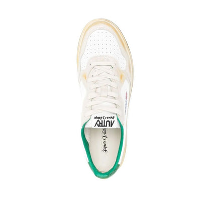 Autry White Leather Low Top Sneakers 1728,75611013280,Autry,EU35/US5,EU36/US6,EU41/US11,Low Tops - Sneakers - Shoes,New with tags,Shoes,Sneakers - Shoes,White,Women