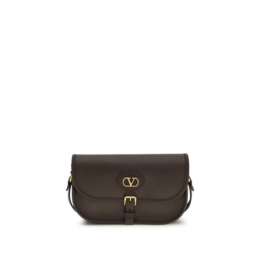 Valentino Garavani Brown Calf Leather Bos Taurus Shoulder Bag 1728,72470364320,Bags,Brown,Men,New with tags,Shoulder Bags - Bags,Valentino Garavani