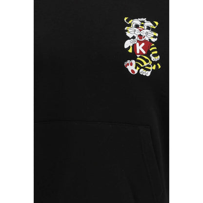 Kenzo Black Cotton Sweatshirt 1728,72470364320,Black,Clothing,Kenzo,L,M,Men,New with tags,S,Sweaters - Clothing,Sweatshirts - Sweaters - Clothing,XL
