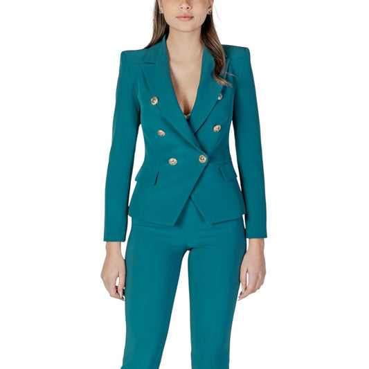 Rinascimento Black Polyester Blazer 1728,71956299936,Black,Blazers - Suits & Blazers - Clothing,Clothing,IT44|L,New with tags,Rinascimento,Suits & Blazers - Clothing,Women