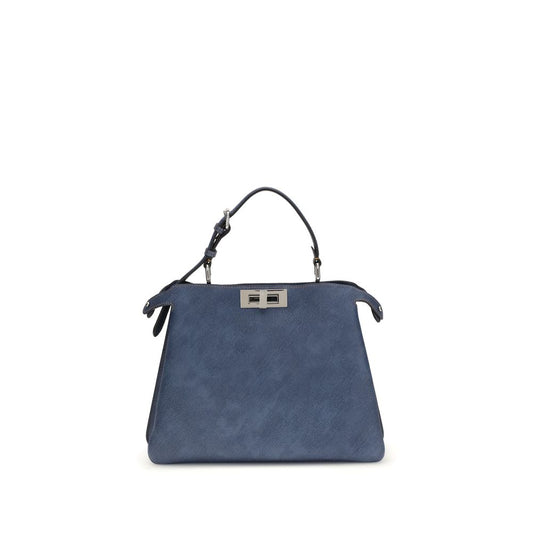 Fendi Blue The Peekaboo soft medium Handbag