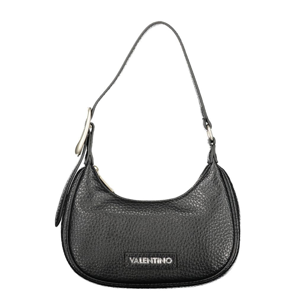Mario Valentino Black Polyurethane Women's Bag