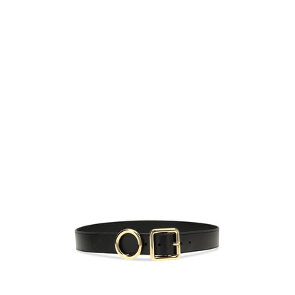 Jacquemus Black Calf Leather Bos Taurus Regular Belt 1728,72470364320,75 cm / 30 Inches,80 cm / 32 Inches,85 cm / 34 Inches,90 cm / 36 Inches,Accessories,Belts - Accessories,Black,Jacquemus,New with tags,Regular Belts - Belts - Accessories,Women