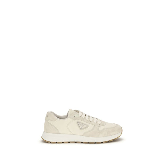Prada Beige Nylon Low Top Sneakers1728,72470364320,Beige,EU43/US10,EU44/US11,Low Tops - Sneakers - Shoes,Men,New with tags,Prada,Shoes,Sneakers - Shoes