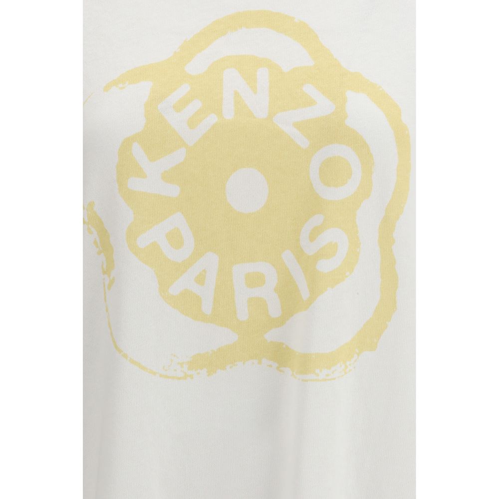 Kenzo White Cotton T-Shirt 1728,72470364320,Clothing,Kenzo,New with tags,S,T-Shirts - Clothing,T-Shirts - T-Shirts - Clothing,White,Women,XS