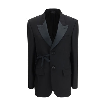 Balenciaga Black Wool Coat