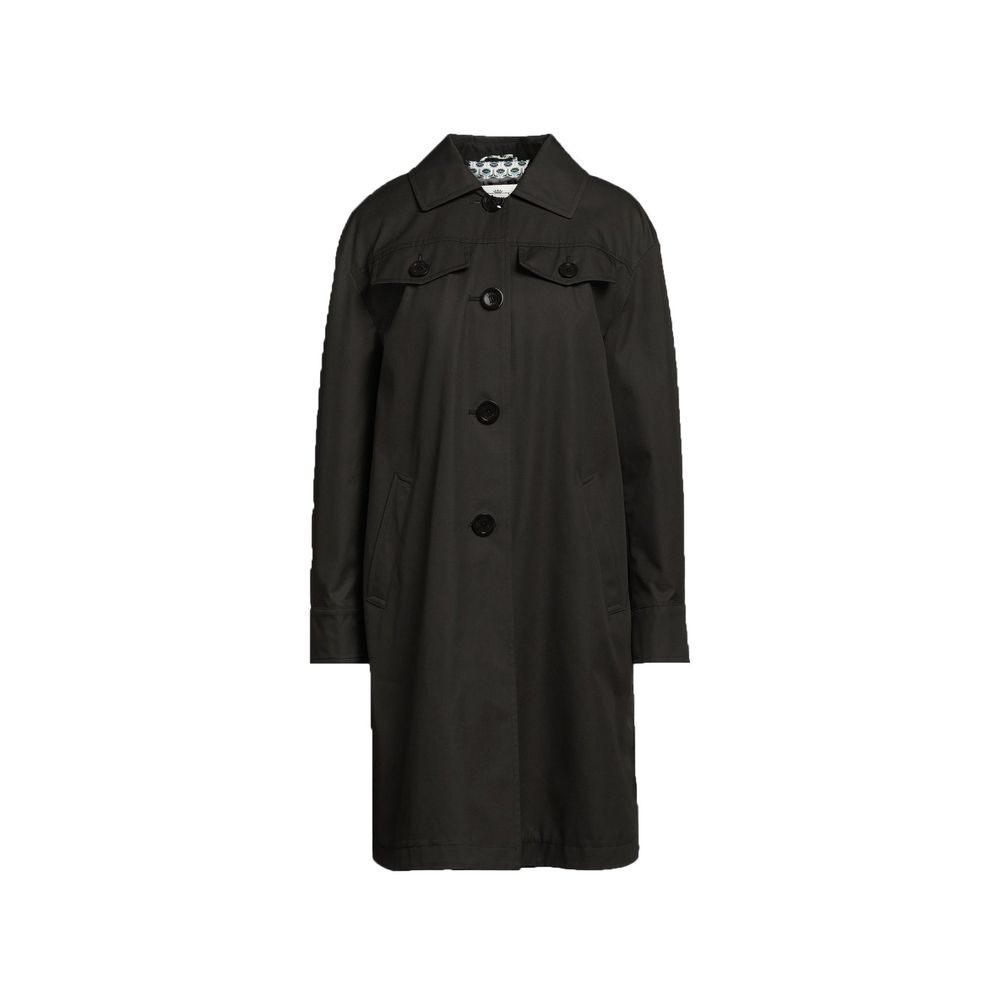 Herno Black Cotton Parka 1728,75611013280,Black,Clothing,Herno,IT48 | M,Jackets & Coats - Clothing,New with tags,Parkas - Jackets & Coats - Clothing,Women