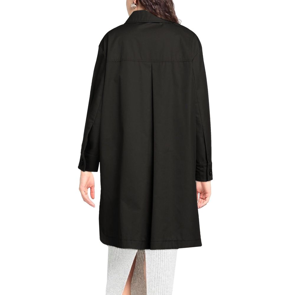 Herno Black Cotton Parka 1728,75611013280,Black,Clothing,Herno,IT48 | M,Jackets & Coats - Clothing,New with tags,Parkas - Jackets & Coats - Clothing,Women