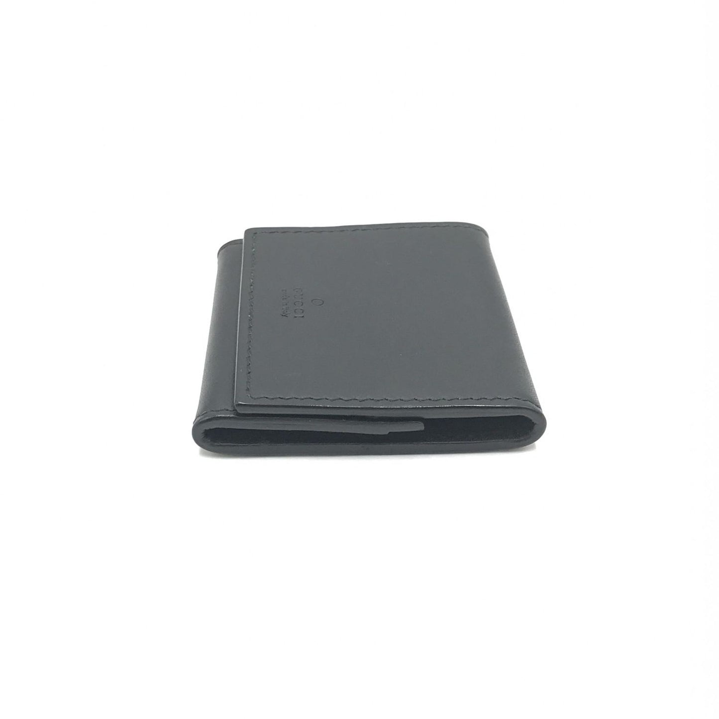 Gucci Compact Leather Wallet With Sleek Design