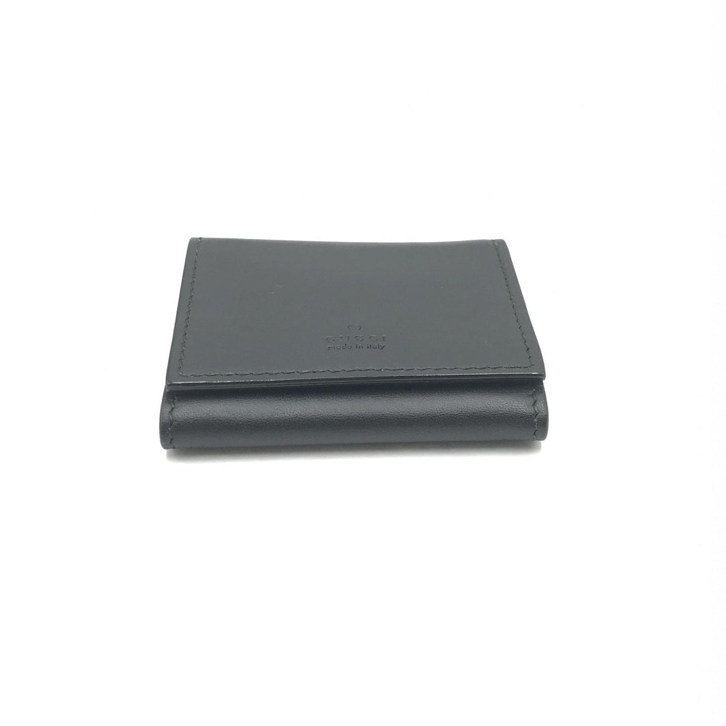 Gucci Compact Leather Wallet With Sleek Design