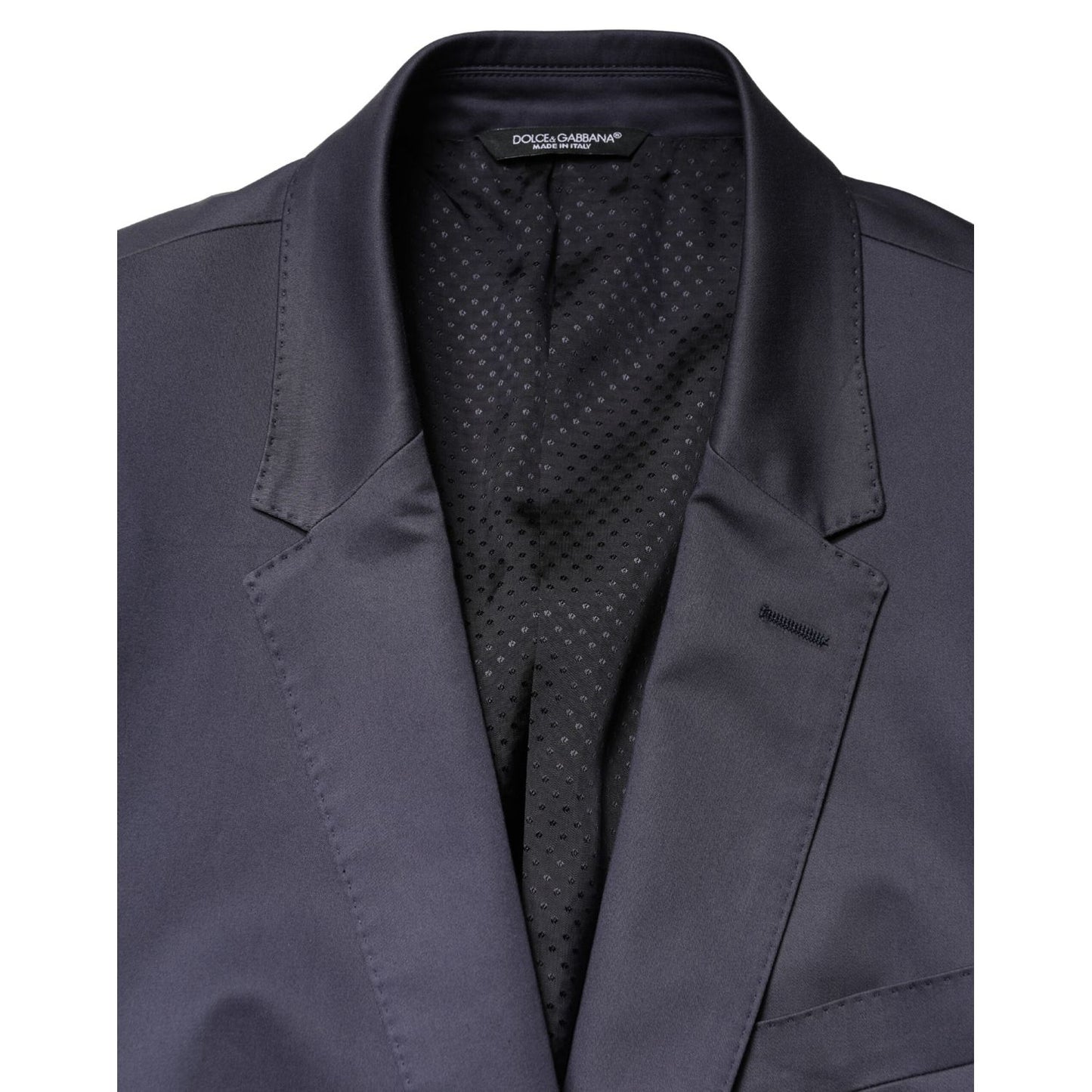 Dolce & Gabbana Blue Single Breasted MARTINI 2 Piece Suit
