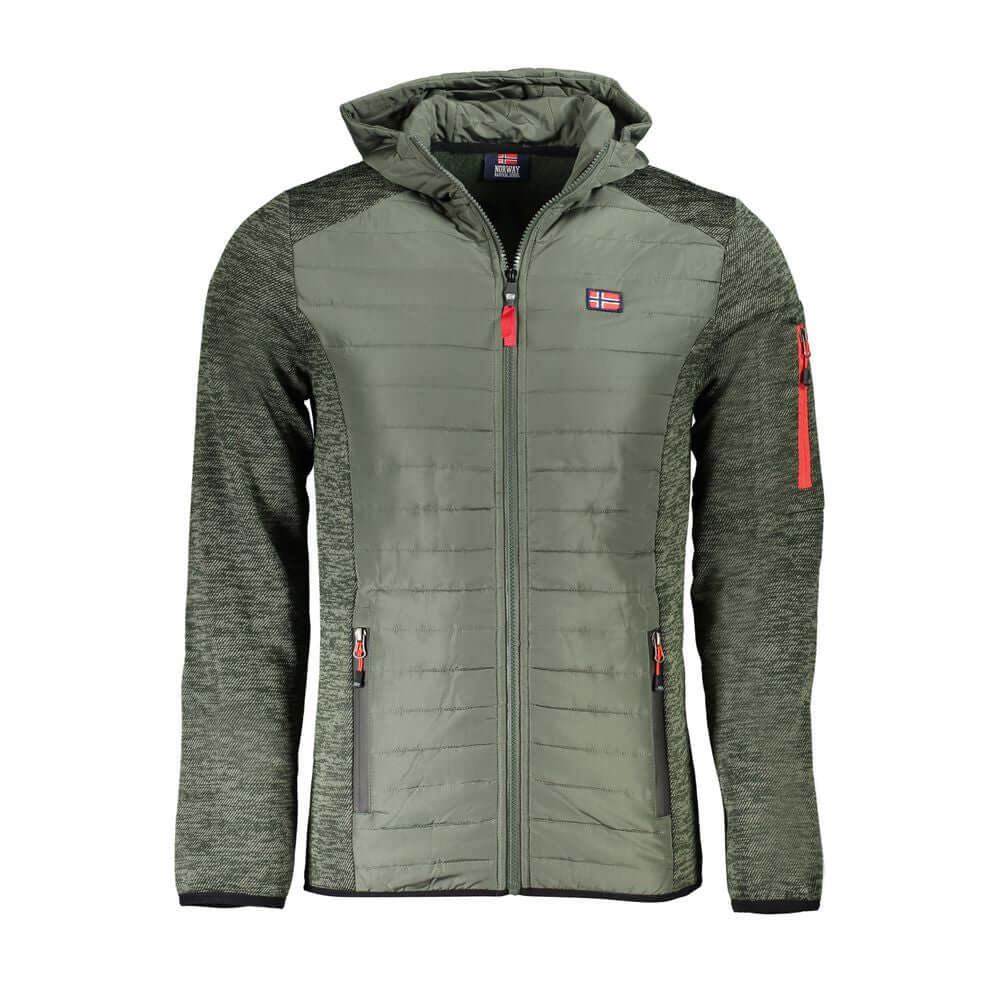 Norway 1963 Verde Polyester Men's Jacket