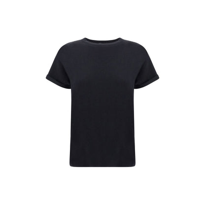 Brunello Cucinelli Black Nylon T-Shirt