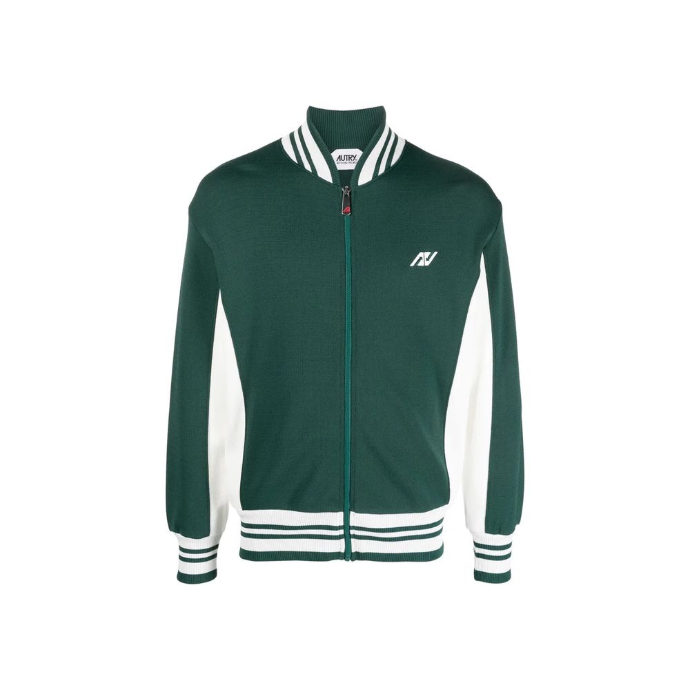 Autry Bicolor Nylon Bomber