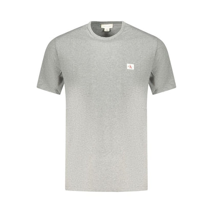 Calvin Klein Gray Cotton T-Shirt