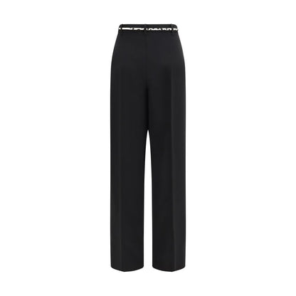 Max Mara Black Triacetate Dress Pants