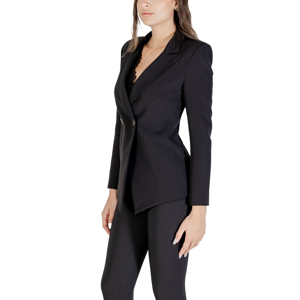 Rinascimento Black Polyester Blazer 1728,71956299936,Black,Blazers - Suits & Blazers - Clothing,Clothing,New with tags,Rinascimento,Suits & Blazers - Clothing,Women,XL