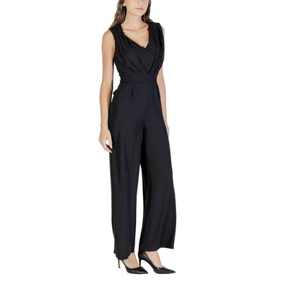 Rinascimento Black Polyester Jumpsuit 1728,71956299936,Black,Clothing,IT38|XS,IT42|M,Jumpsuits - Clothing,Jumpsuits - Jumpsuits - Clothing,New with tags,Rinascimento,Women
