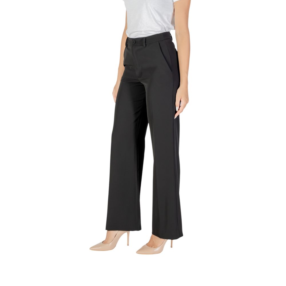 Rinascimento Black Polyester Casual Pants 1728,71956299936,Black,Casual Pants - Pants - Clothing,Clothing,IT40|S,IT42|M,IT44|L,New with tags,Pants - Clothing,Rinascimento,Women