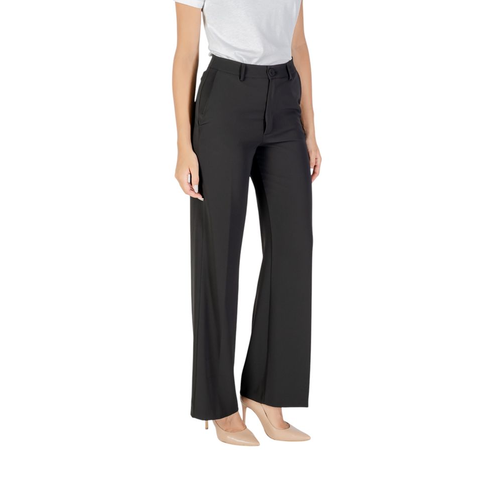 Rinascimento Black Polyester Casual Pants 1728,71956299936,Black,Casual Pants - Pants - Clothing,Clothing,IT40|S,IT42|M,IT44|L,New with tags,Pants - Clothing,Rinascimento,Women