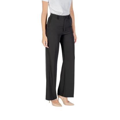 Rinascimento Black Polyester Casual Pants 1728,71956299936,Black,Casual Pants - Pants - Clothing,Clothing,IT40|S,IT42|M,IT44|L,New with tags,Pants - Clothing,Rinascimento,Women