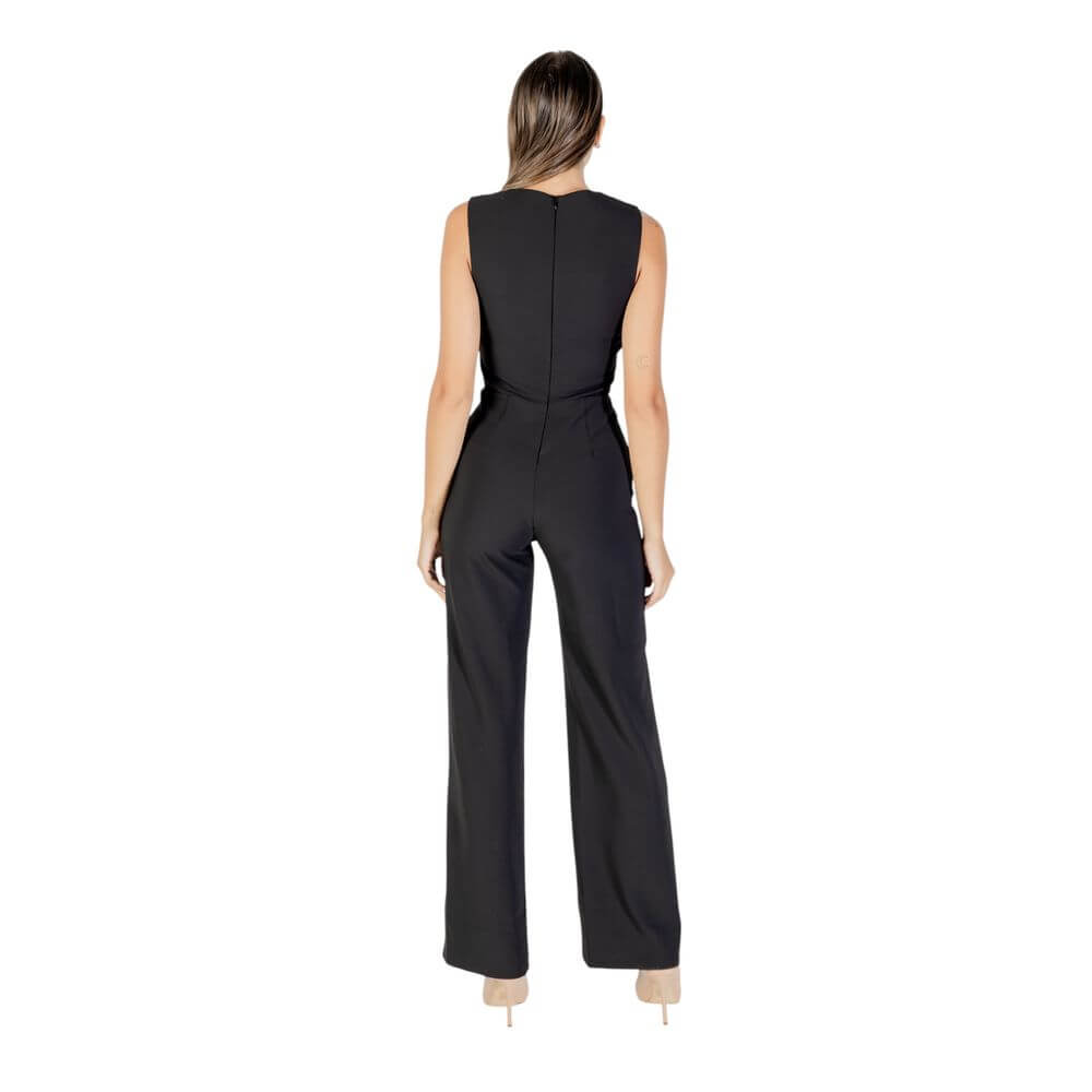 Rinascimento Black Polyester Jumpsuit 1728,71956299936,Black,Clothing,IT42|M,IT44|L,Jumpsuits - Clothing,Jumpsuits - Jumpsuits - Clothing,New with tags,Rinascimento,Women,XL