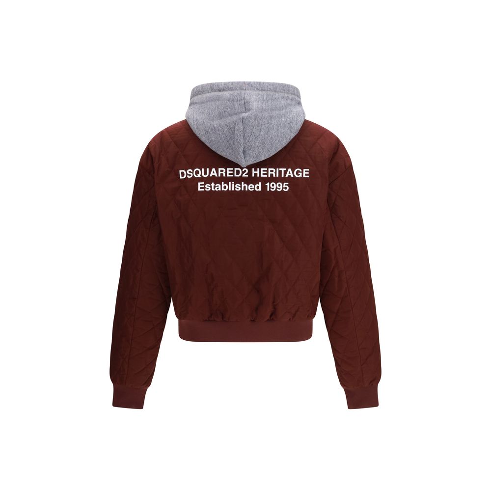 Dsquared² Bordeaux Fabric Bomber