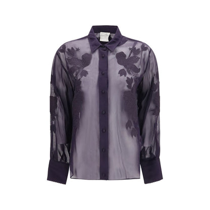 Forte_Forte Blue Viscose Blouse