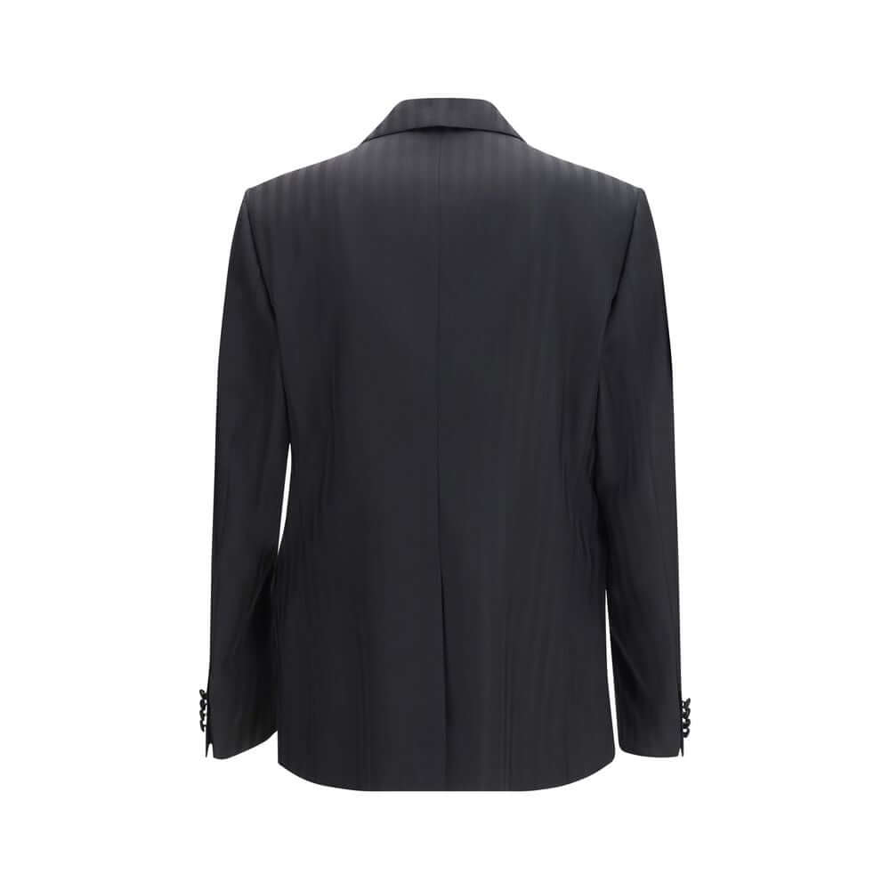 Dolce & Gabbana Black Wool Oves Aries Blazer