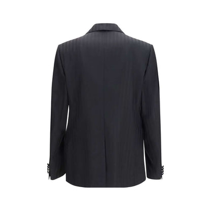 Dolce & Gabbana Black Wool Oves Aries Blazer