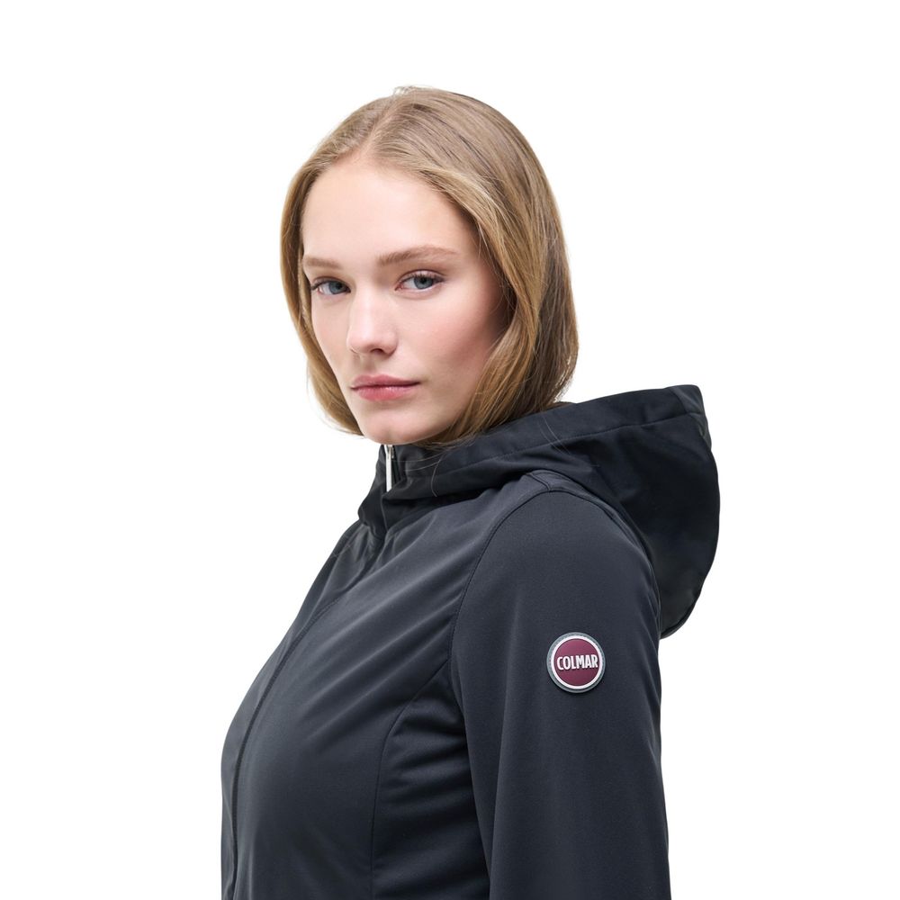 Colmar Originals Black Polyester Shell Jacket