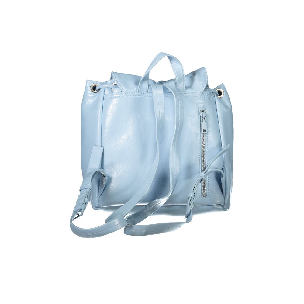 Desigual Azzurro Poliuretano Women Backpack