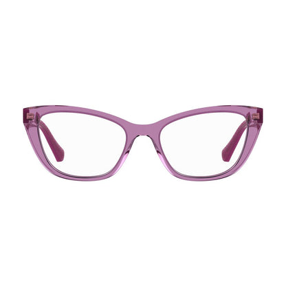 Love Moschino Purple Cellulose Propionate Glasses (Frames)