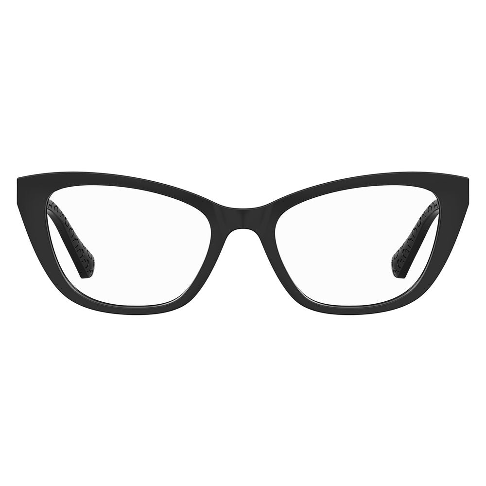 Love Moschino Black Cellulose Propionate Glasses (Frames)