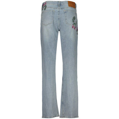 Desigual Azzurro Cotton Women's Jean