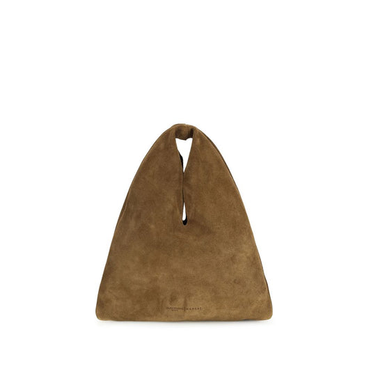 Manebi Brown Calf Leather Bos Taurus Shoulder Bag 1728,72470364320,Bags,Brown,Manebi,New with tags,Shoulder Bags - Bags,Women