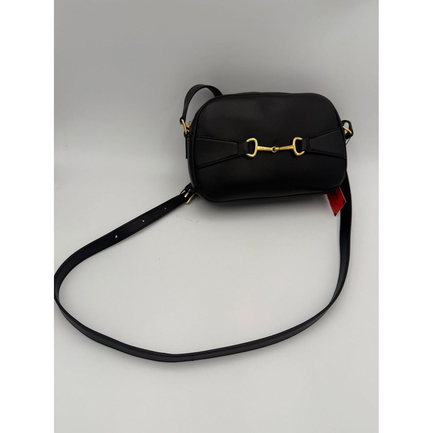 Celine CELINE CRECY Plain Black Handbag