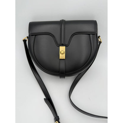 Celine CELINE Sac 16 Besace Black Large Bag