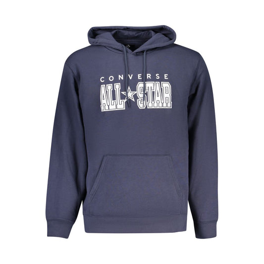 Converse Blue Cotton Men's Hoodie