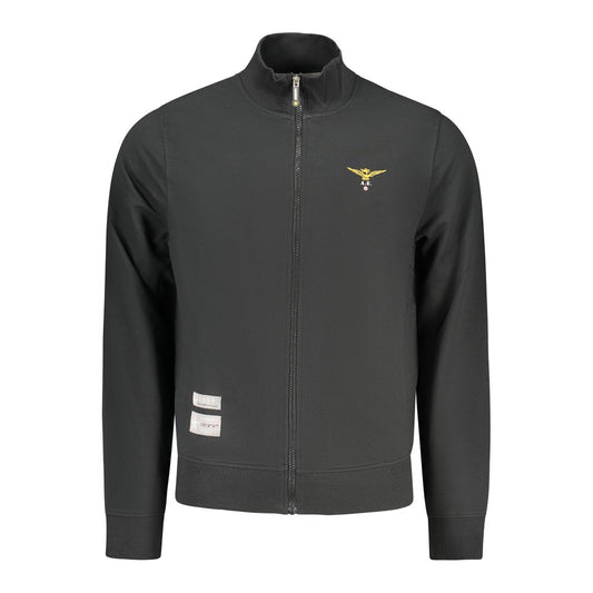 Accademia Militare Black Cotton Sweatshirt 1728,3XL,67403481248,Accademia Militare,Black,Clothing,L,M,Men,New with tags,S,Sweaters - Clothing,Sweatshirts - Sweaters - Clothing,XL,XXL