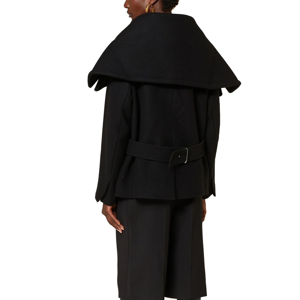 Jacquemus Black Virgin Wool Full-Length Jacket