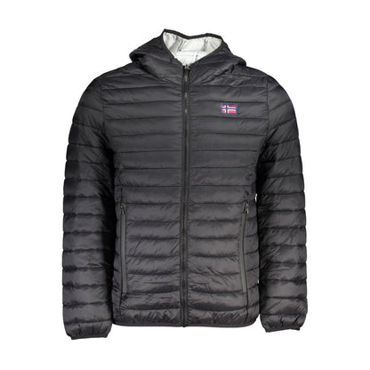 Norway 1963 Black Polyamide Shell Jacket