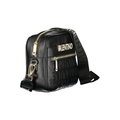 Mario Valentino Black Polyurethane Women's Bag
