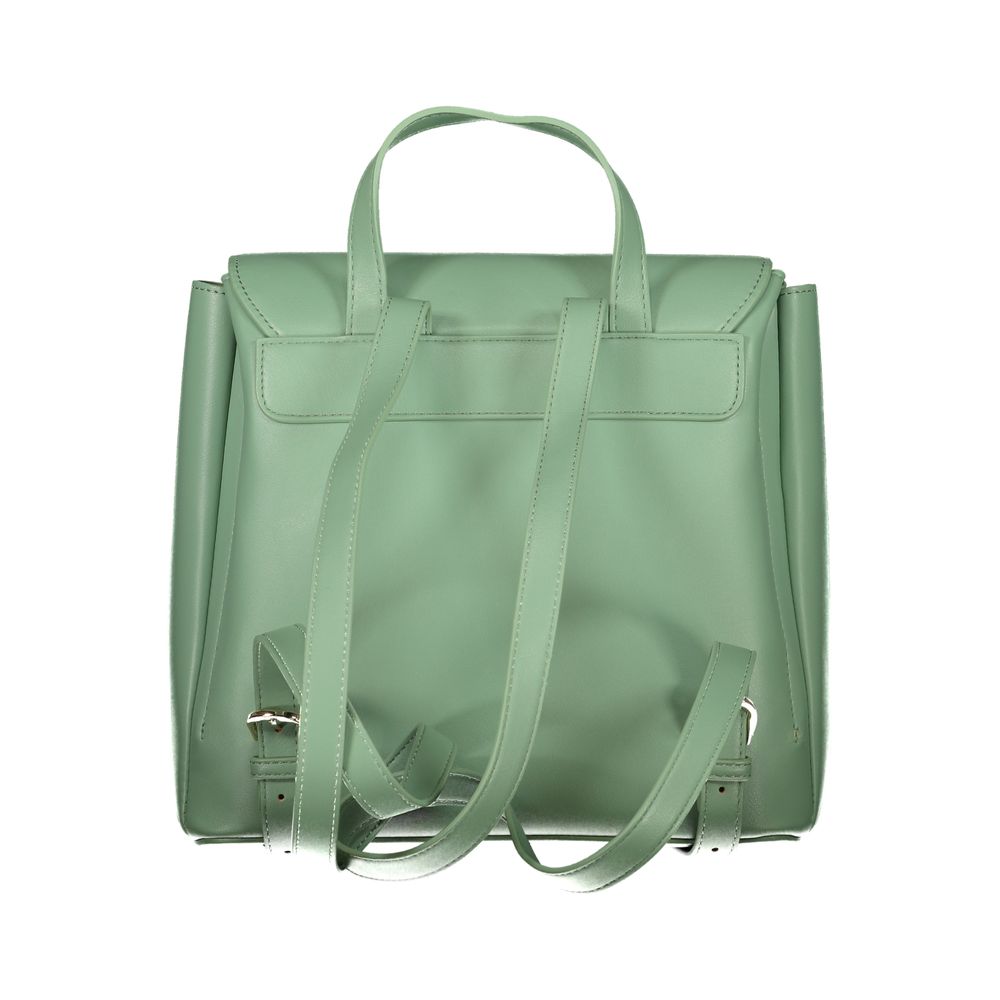 Mario Valentino Green Polyurethane Women's Backpack