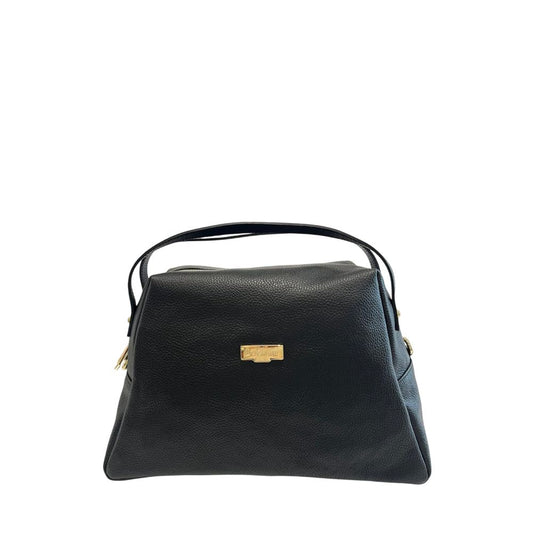 Baldinini Trend Black Leather Women Bag