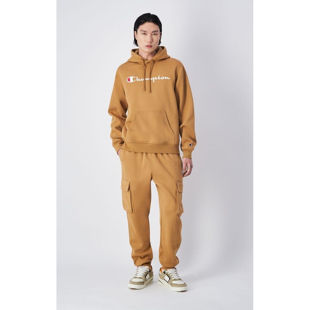 Champion Brown Cotton Joggers (Workout Pants)