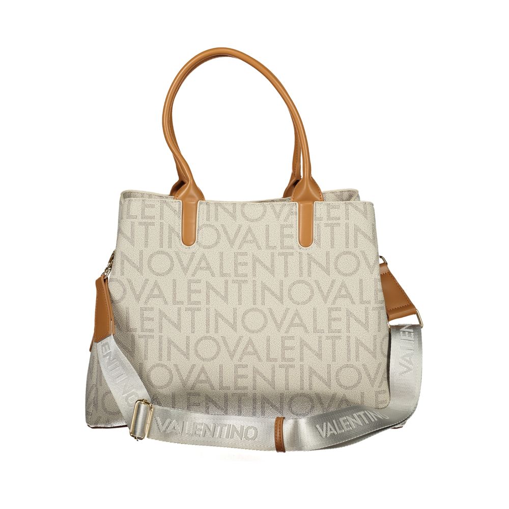 Mario Valentino Beige Polyurethane Womens Bag