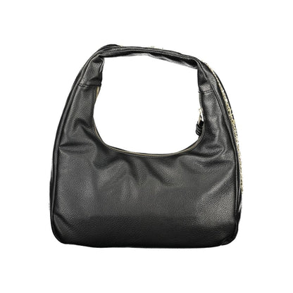 Mario Valentino Black Polyurethane Women's Bag