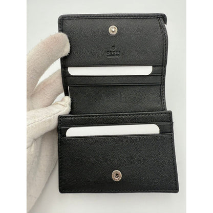 Gucci GUCCI GG BLONDIE Black Compact Wallet